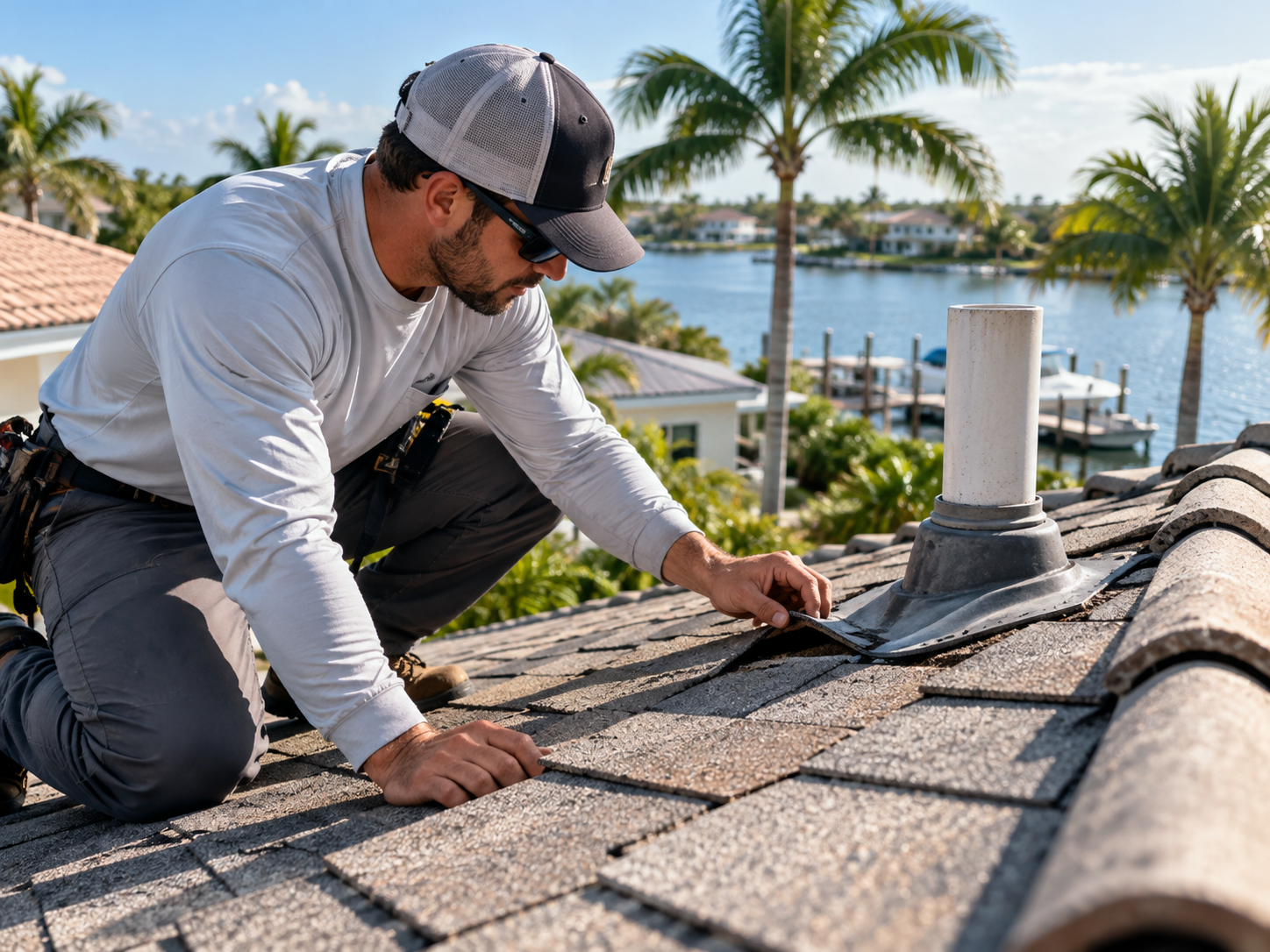 We inspect before we quote. in No number gets attached to your roof until someone has been on it.